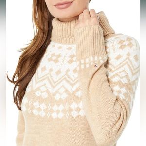 NWT S Tommy Hilfiger Womens Turtleneck Cozy Pullover Sweater